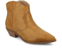 Cowboy & Western|Boots & Booties>Journee Collection Women's Taliah Booties