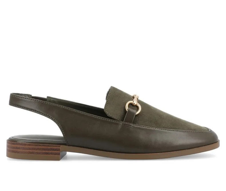 Loafers & Oxfords|Clogs & Mules>Journee Collection Women's Lainey Slingback Loafer Mules