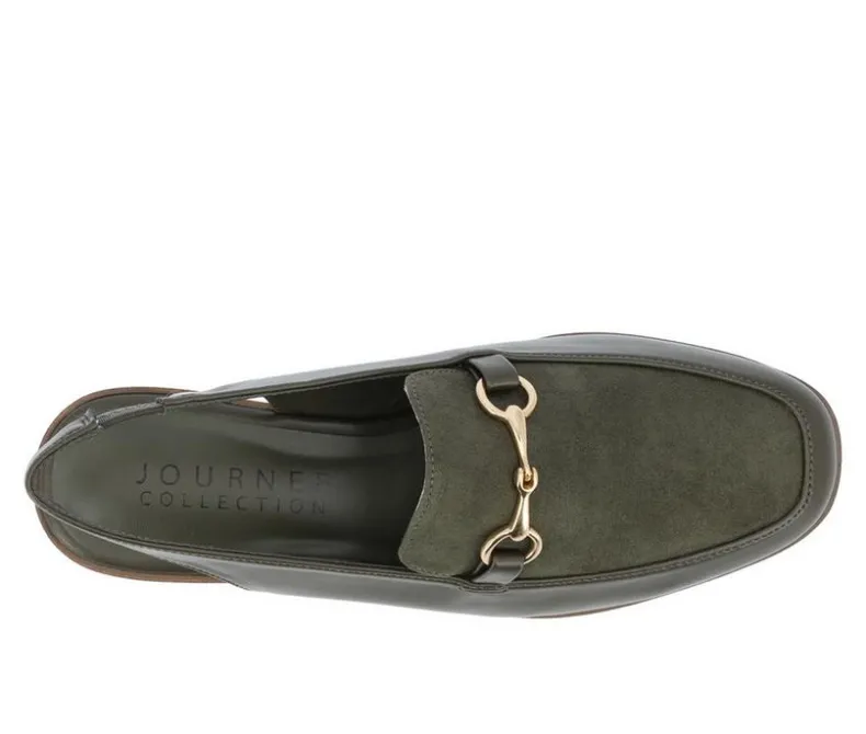 Loafers & Oxfords|Clogs & Mules>Journee Collection Women's Lainey Slingback Loafer Mules