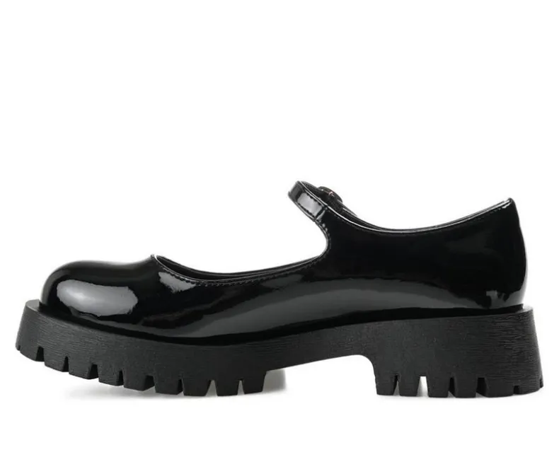 Loafers & Oxfords>Journee Collection Women's Kamie Chunky Mary Janes