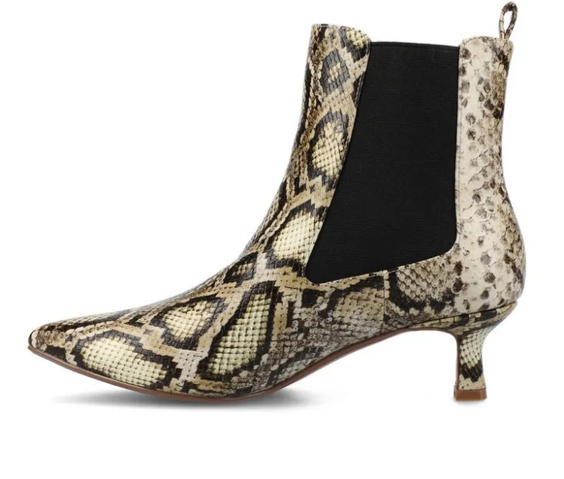 Dress>Journee Collection Women's Tenlee Heeled Booties