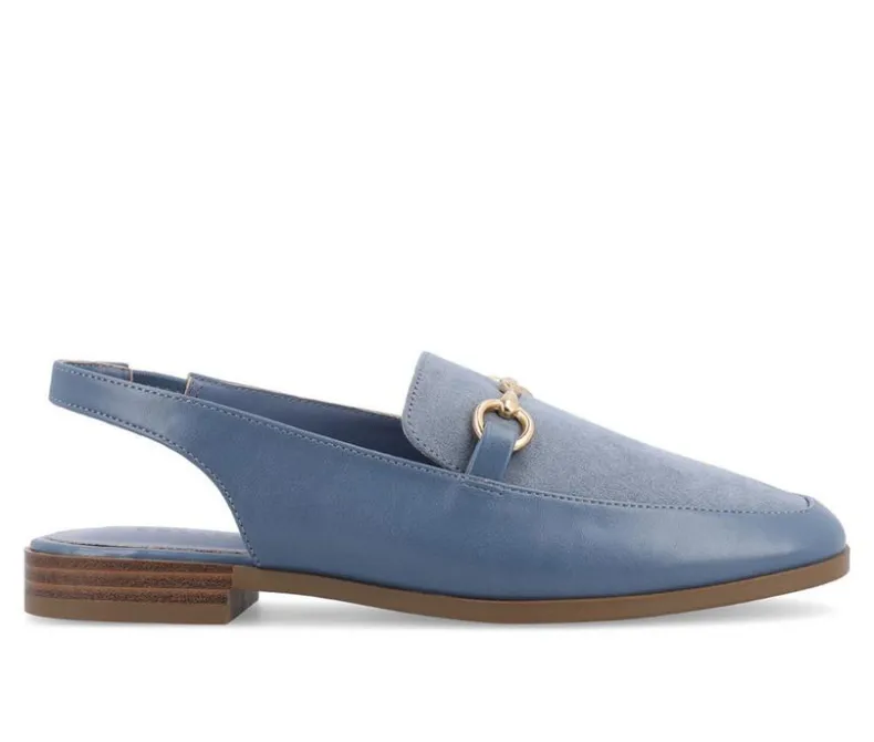 Loafers & Oxfords|Clogs & Mules>Journee Collection Women's Lainey Slingback Loafer Mules