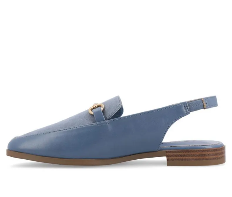 Loafers & Oxfords|Clogs & Mules>Journee Collection Women's Lainey Slingback Loafer Mules