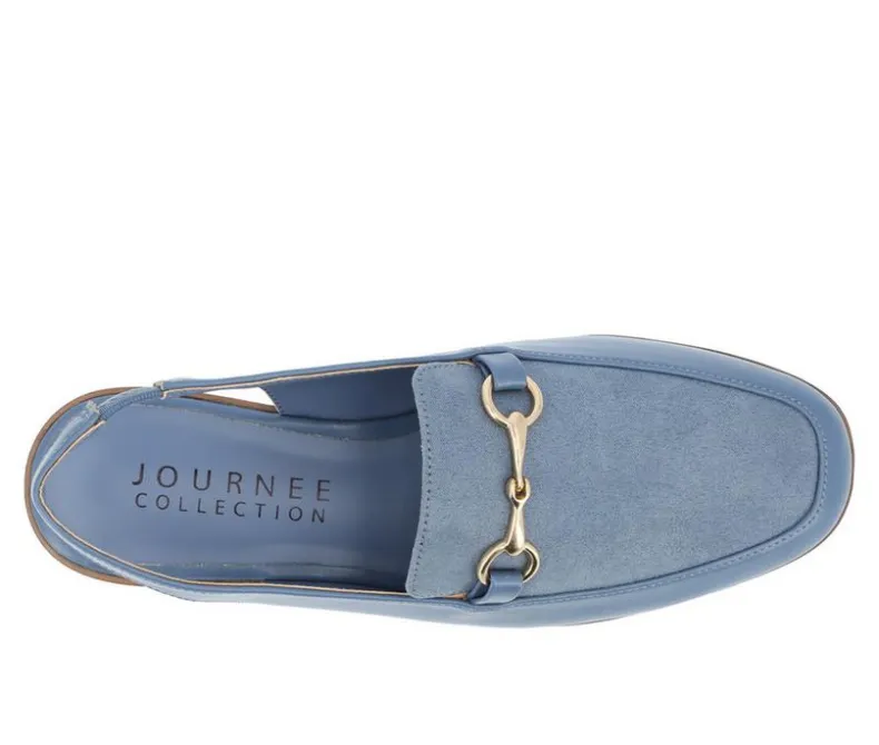 Loafers & Oxfords|Clogs & Mules>Journee Collection Women's Lainey Slingback Loafer Mules