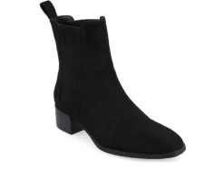 Dress>Journee Collection Women's Wrenley Block Heel Booties