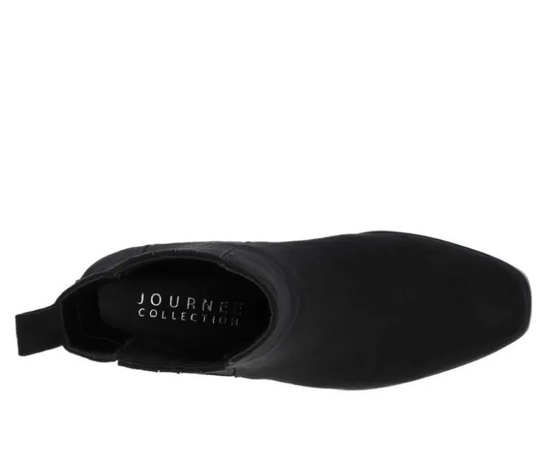 Dress>Journee Collection Women's Wrenley Block Heel Booties