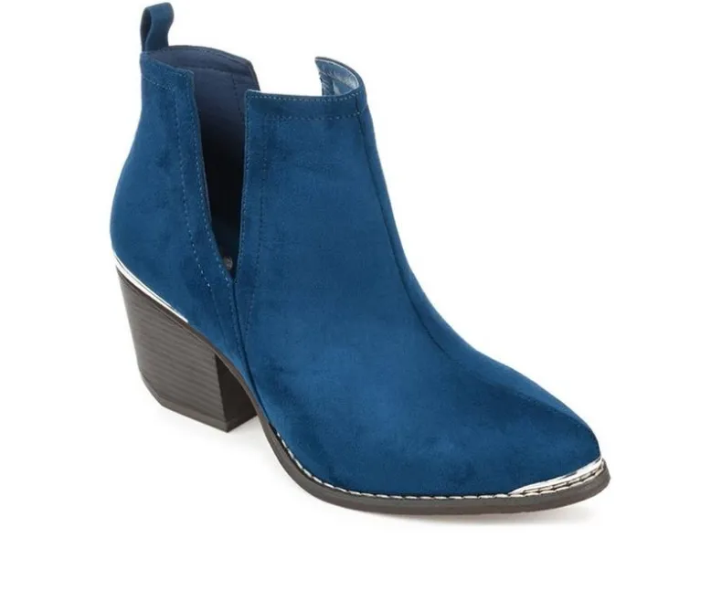 Cowboy & Western>Journee Collection Women's Issla Side Slit Booties