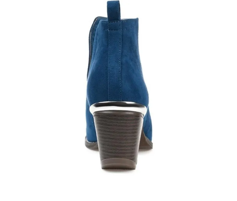 Cowboy & Western>Journee Collection Women's Issla Side Slit Booties
