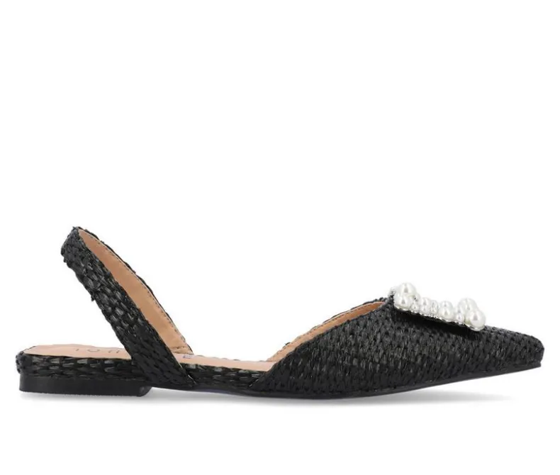 Clogs & Mules>Journee Collection Women's Hannae Slingback Mules