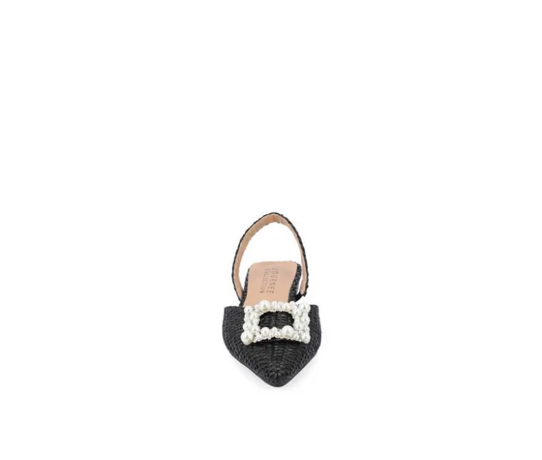 Clogs & Mules>Journee Collection Women's Hannae Slingback Mules