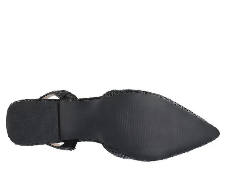 Clogs & Mules>Journee Collection Women's Hannae Slingback Mules