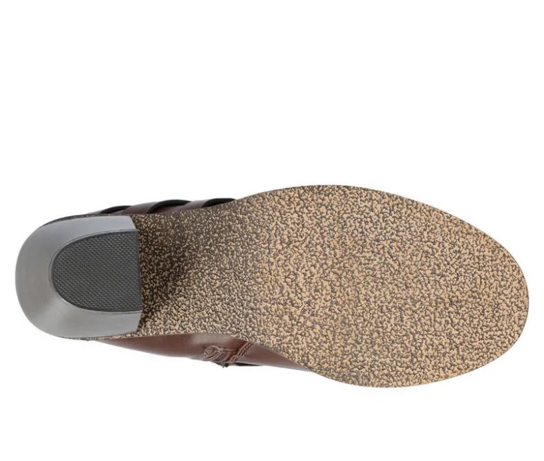 Dress>Journee Collection Women's Strap Wide Width Booties