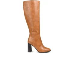 Wide Calf|Tall>Journee Collection Women's Karima Wide Calf Knee High Boots