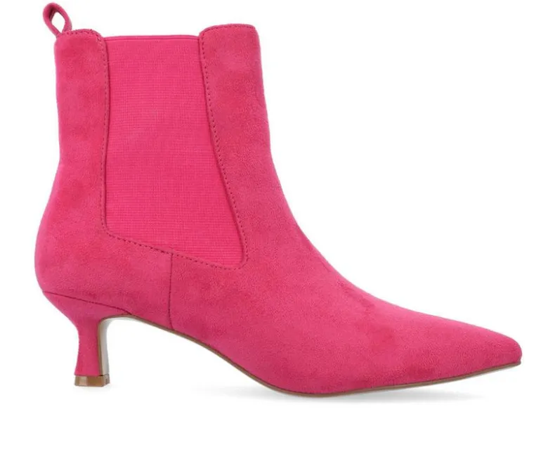 Dress>Journee Collection Women's Tenlee Heeled Booties