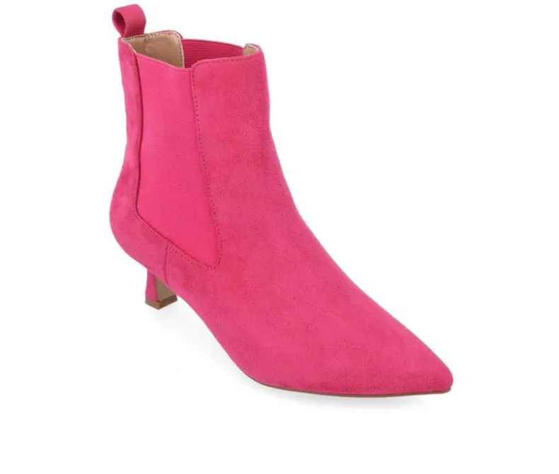 Dress>Journee Collection Women's Tenlee Heeled Booties