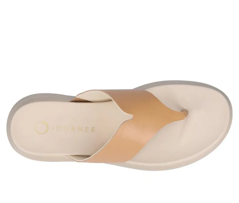 Sandals>Journee Collection Women's Carah Platform Flip-Flops