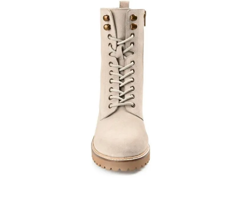 Lace Up|Dress>Journee Signature Women's Malle Heeled Lace Up Boots