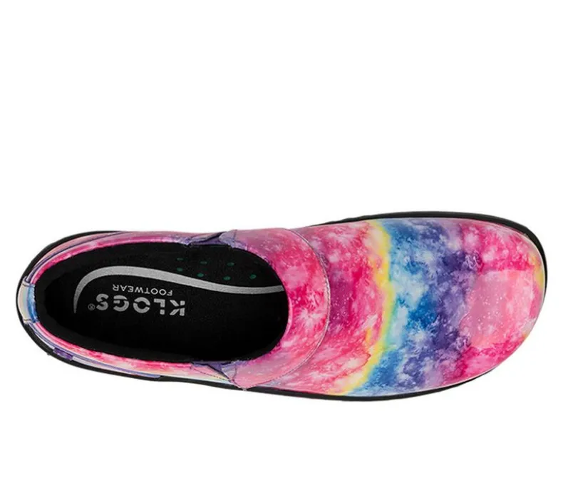 Clogs & Mules>KLOGS Footwear Women's Mission Print Slip Resistant Shoes