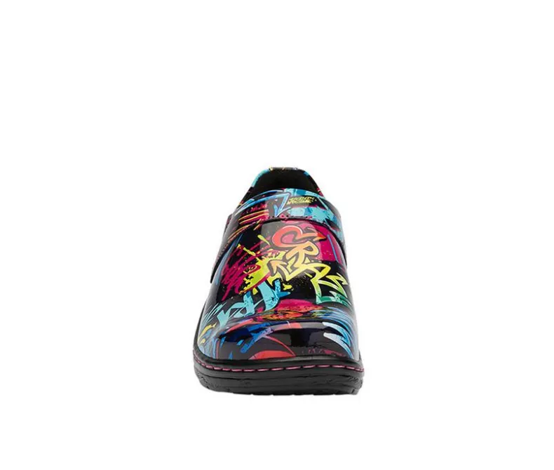 Clogs & Mules>KLOGS Footwear Women's Mission Print Slip Resistant Shoes