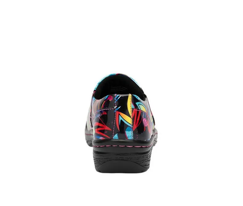 Clogs & Mules>KLOGS Footwear Women's Mission Print Slip Resistant Shoes