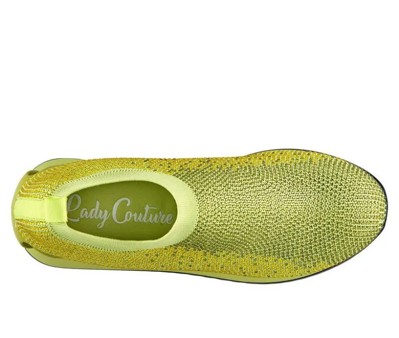 Platform|Athletics & Sneakers>Lady Couture Women's Bella Slip On Wedge Sneakers