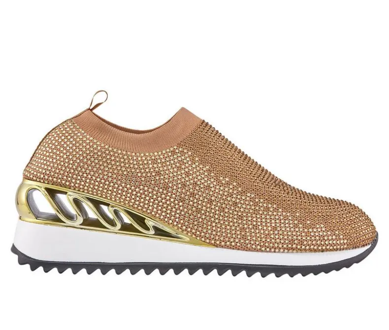 Platform>Lady Couture Women's Bella Slip On Wedge Sneakers
