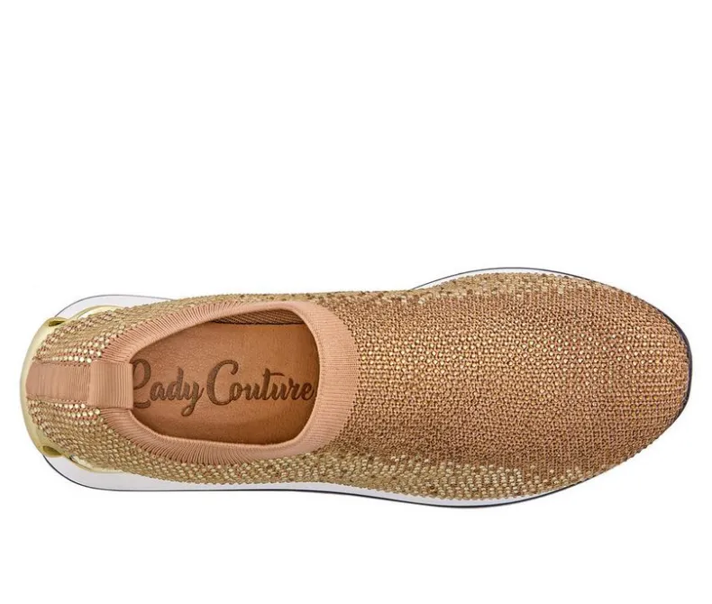 Platform>Lady Couture Women's Bella Slip On Wedge Sneakers