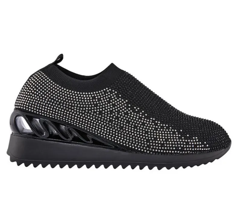 Platform>Lady Couture Women's Bella Slip On Wedge Sneakers