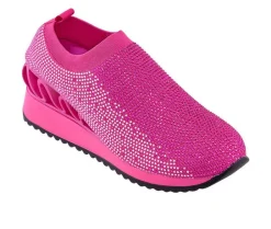 Platform|Athletics & Sneakers>Lady Couture Women's Bella Slip On Wedge Sneakers