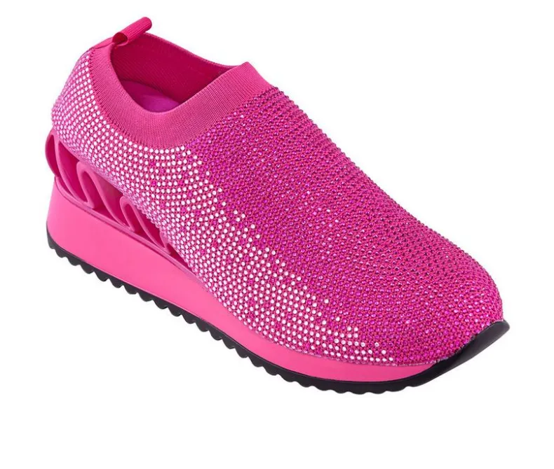 Platform|Athletics & Sneakers>Lady Couture Women's Bella Slip On Wedge Sneakers