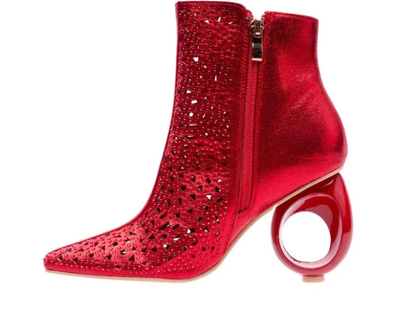 Dress>Lady Couture Women's Breeze Heeled Booties