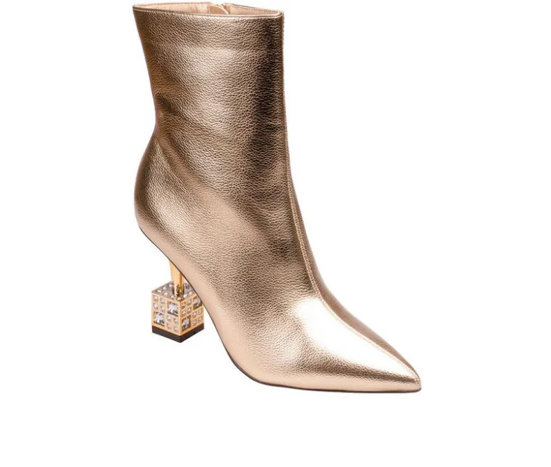 Dress>Lady Couture Women's Crown Heeled Booties