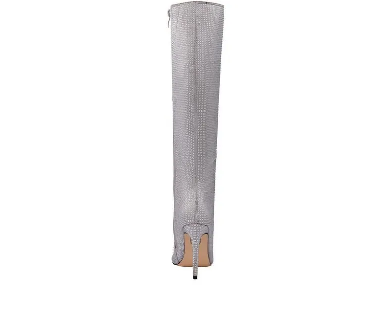 Tall|Dress>Lady Couture Women's Diamond Knee High Stiletto Boots