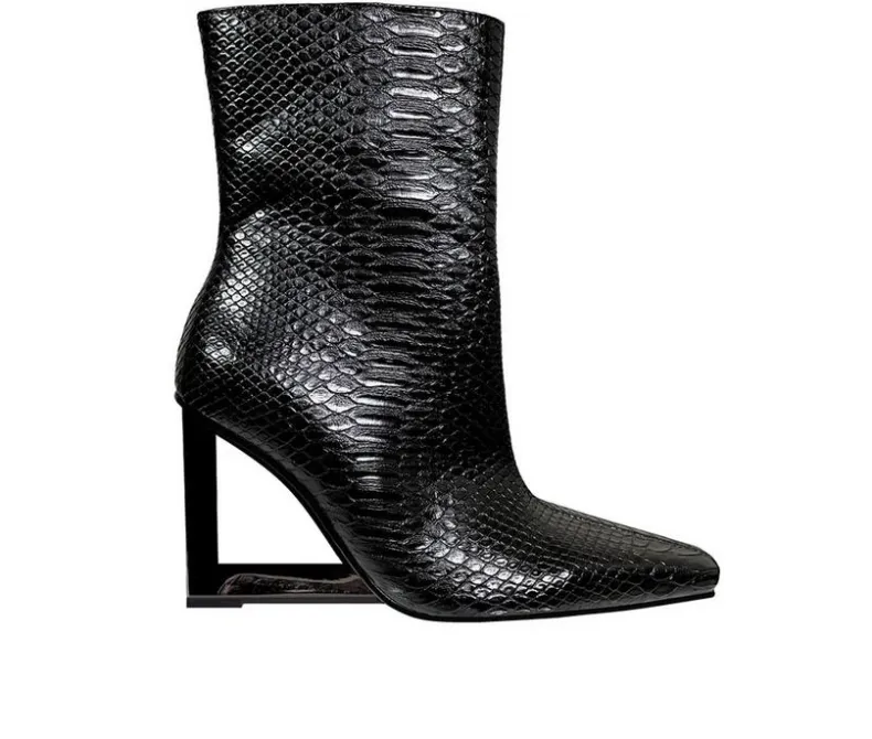 Dress>Lady Couture Women's Fire Heeled Booties