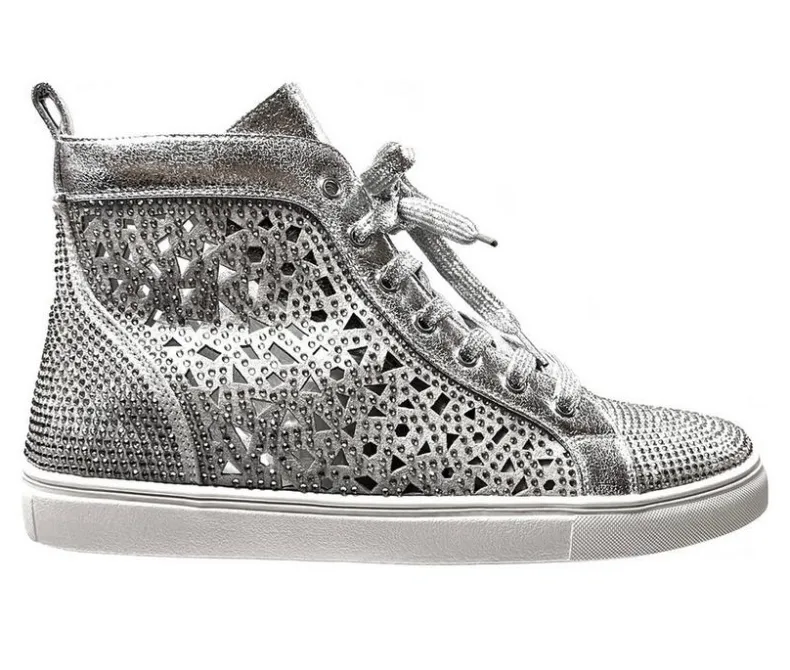 High Top>Lady Couture Women's New York High Top Fashion Sneakers