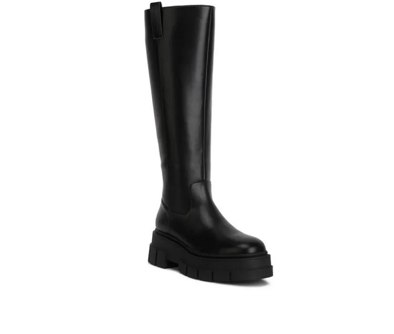 Tall>London Rag Women's Blume Lug Knee High Boots