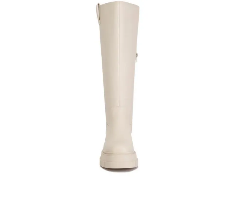 Tall>London Rag Women's Blume Lug Knee High Boots