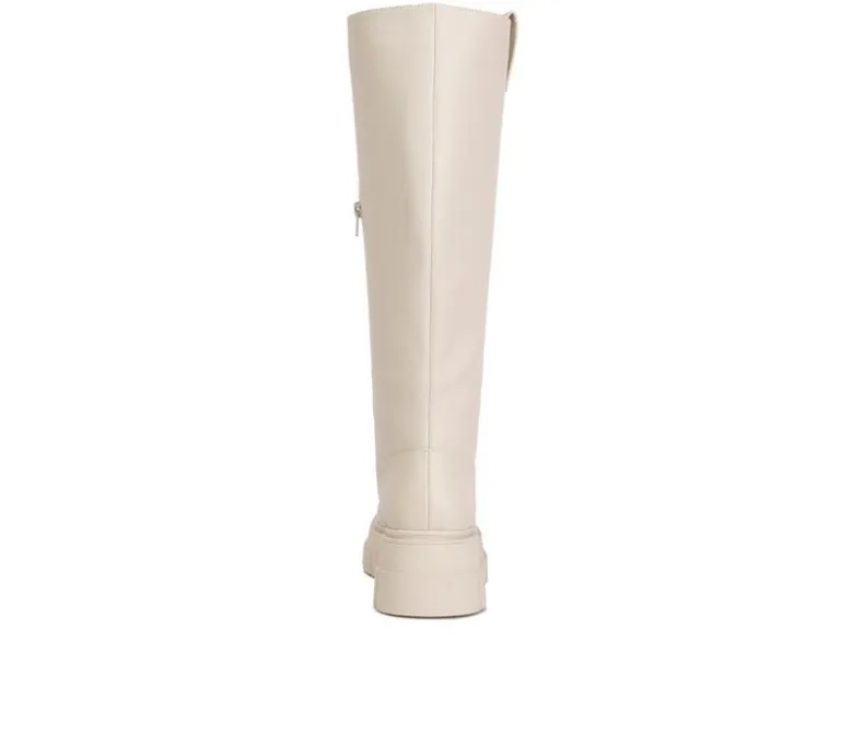 Tall>London Rag Women's Blume Lug Knee High Boots