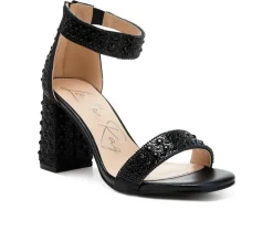 Sandals>London Rag Women's Cady Rhinestones Dress Sandals