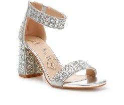 Sandals>London Rag Women's Cady Rhinestones Dress Sandals