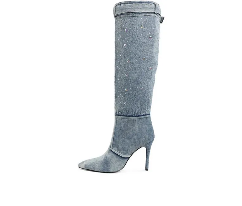 Tall>London Rag Women's Cornik Knee High Boots
