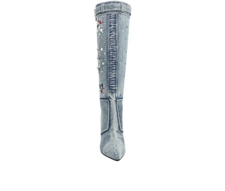 Tall>London Rag Women's Cornik Knee High Boots