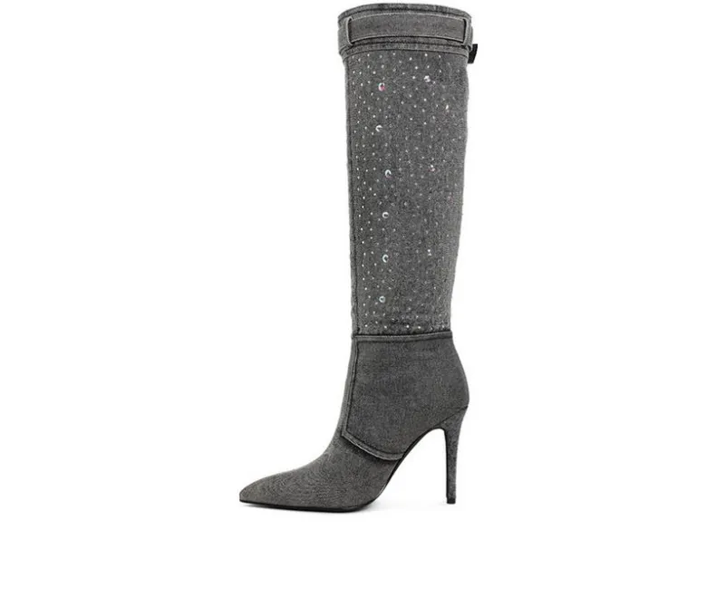 Tall>London Rag Women's Cornik Knee High Boots