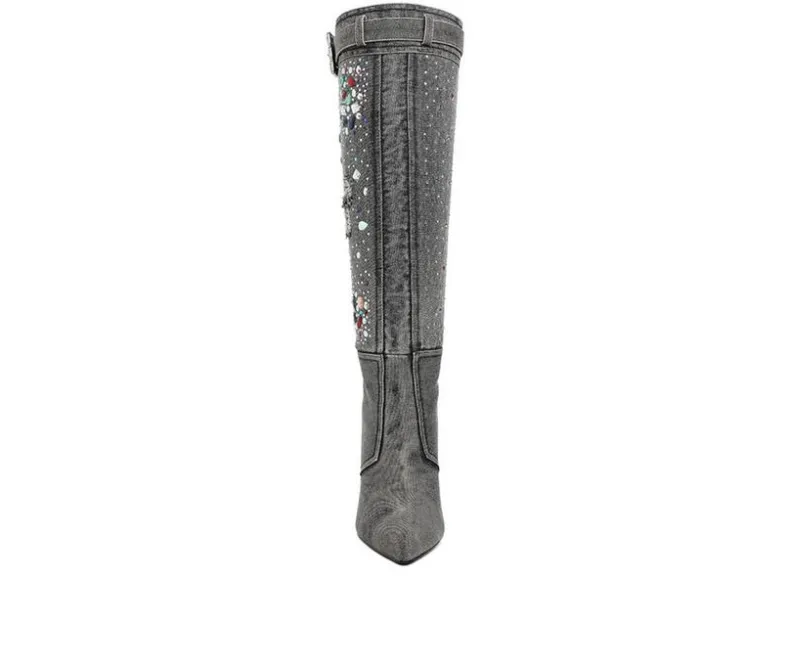 Tall>London Rag Women's Cornik Knee High Boots
