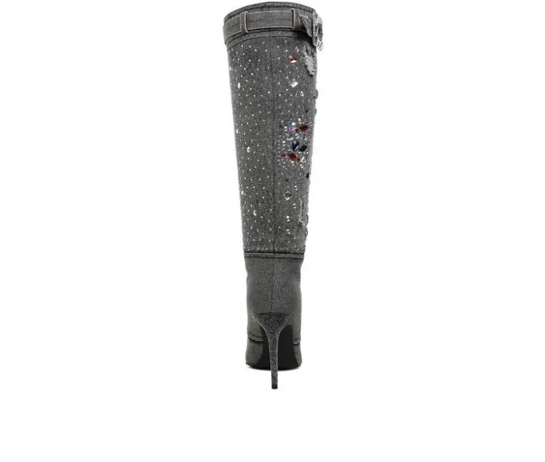 Tall>London Rag Women's Cornik Knee High Boots