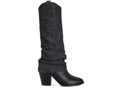 Tall|Dress>London Rag Women's Fab Cowboy Knee High Boots