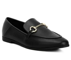 Loafers & Oxfords>London Rag Women's Finola Horsebit Loafers