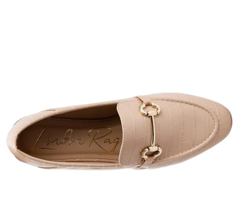 Loafers & Oxfords>London Rag Women's Finola Horsebit Loafers