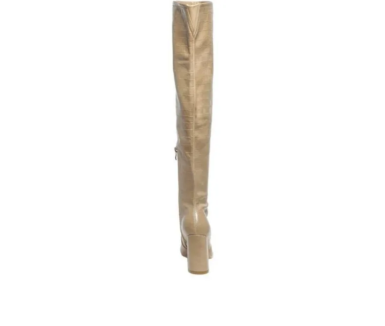Dress>London Rag Women's Flittle Over The Knee Heeled Boots