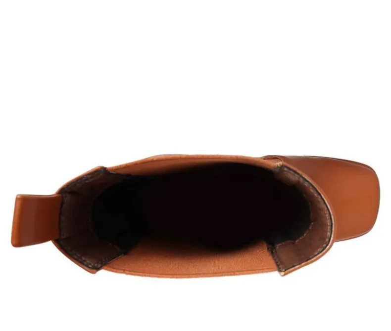 Dress>London Rag Women's Frosty Platform Heeled Booties